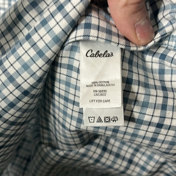 Cabela’s Tall 2XL Button Down Shirt - Picture 4 of 4